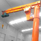 Alat Angkat 5 Ton 360 Derajat Rotasi Listrik Boom Jib Crane Digunakan Di Bengkel